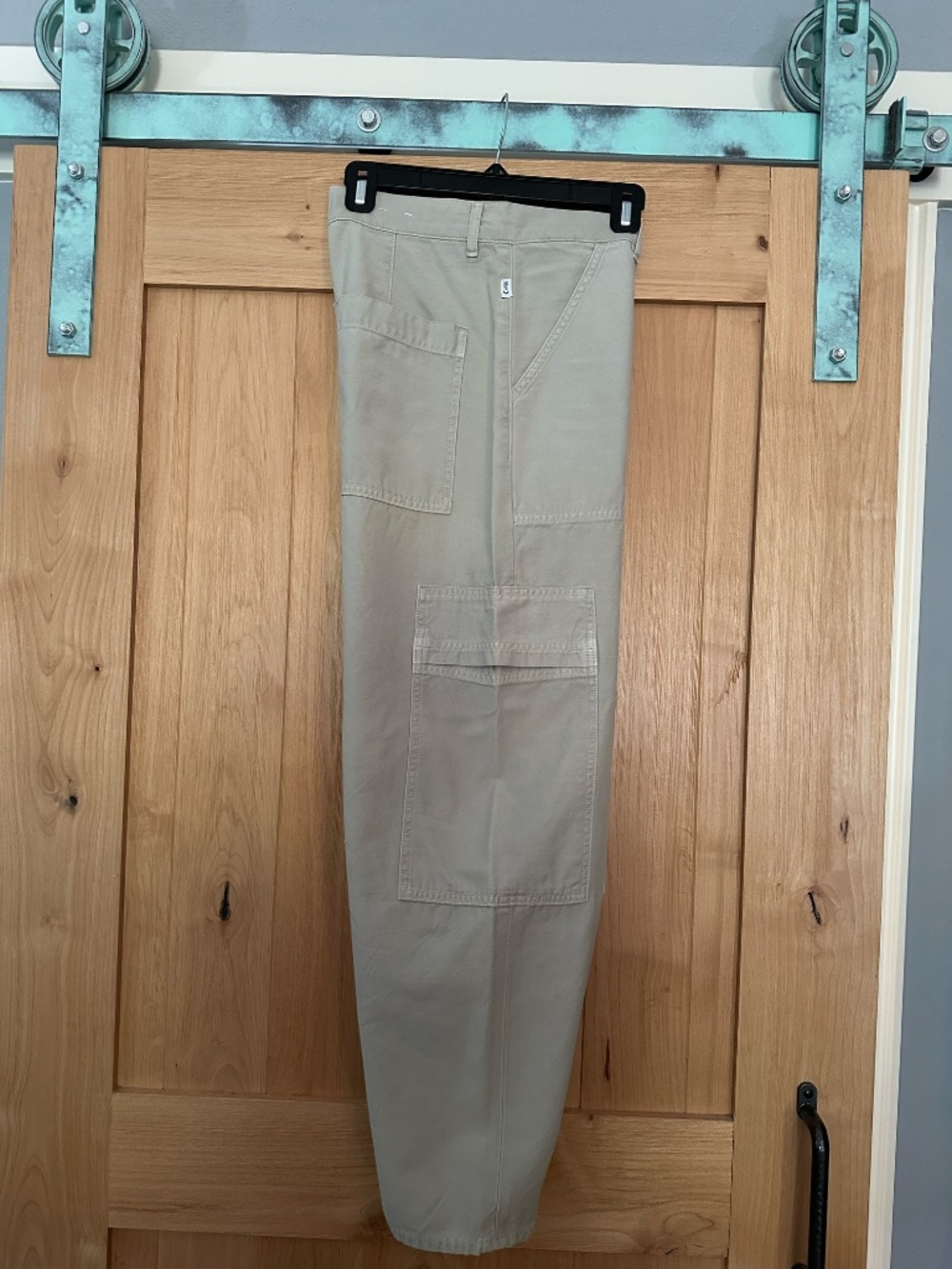 Citizens of Humanity Marcelle Cargo Pants 26 Utility Wide Leg Sage Khaki - Picture 9 of 9